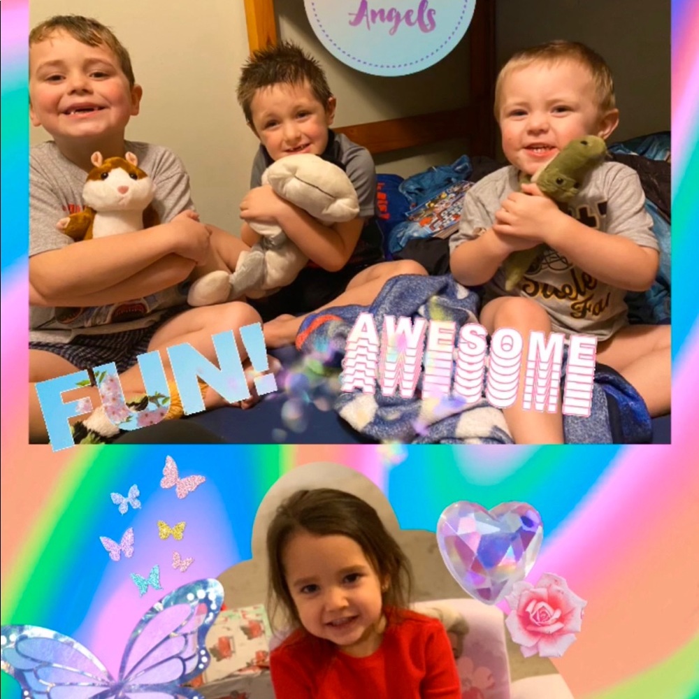 My grandchildren 💙💙💙💖 2020